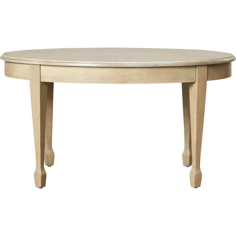 Elegant Driftwood Maple Veneer Coffee Table with Tapered Legs