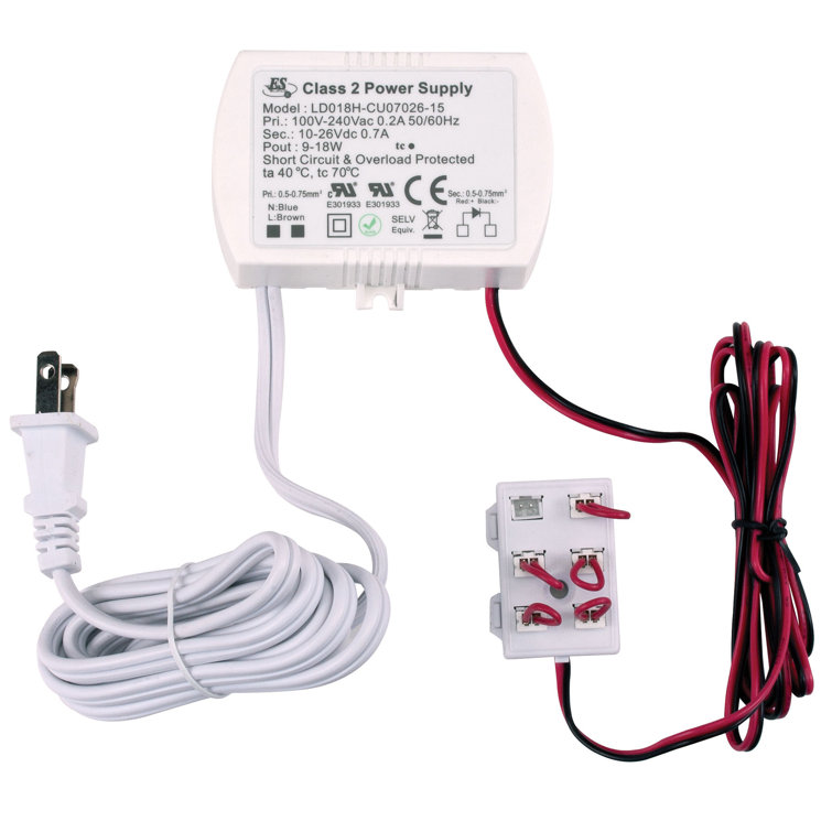 White 18W 700mA Power Supply Lighting Kit