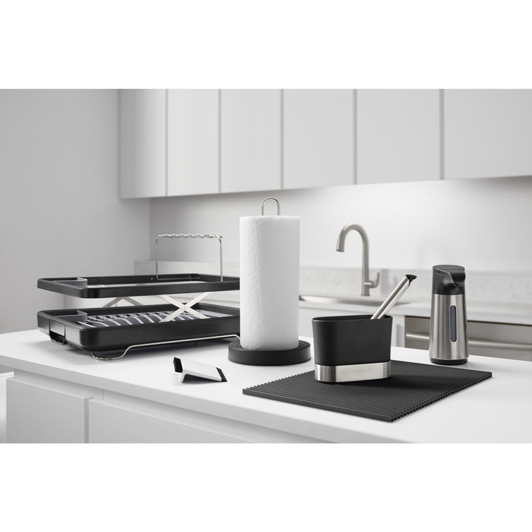 Kohler Black and White Nylon Handle Pot and Pan Brush