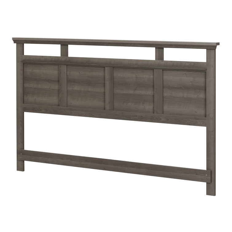 Versa Gray Maple King Wood Headboard