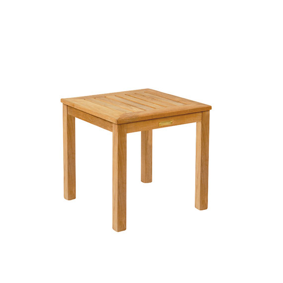 Classic 20'' Grade A Teak Outdoor Square Side Table