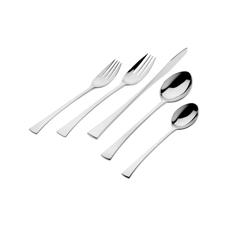 Stellar Stainless Steel 5-Piece Flatware Set