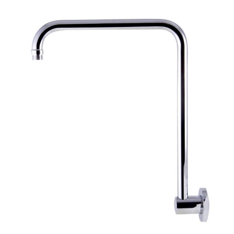 12" Polished Chrome Wall Mounted Shower Arm