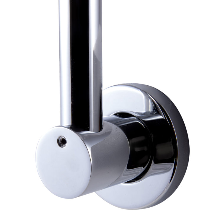 12" Polished Chrome Wall Mounted Shower Arm