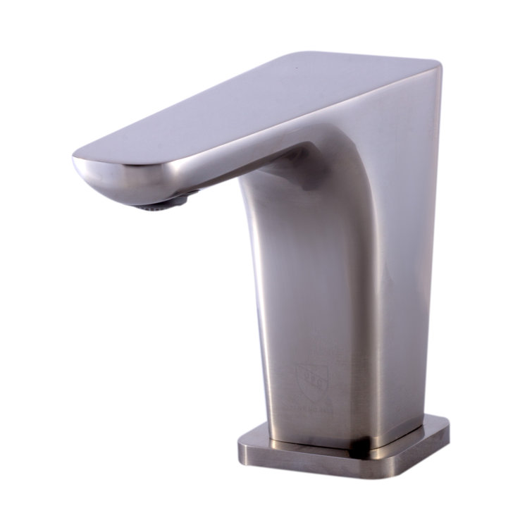 Brushed Nickel Modern Widespread Bathroom Faucet