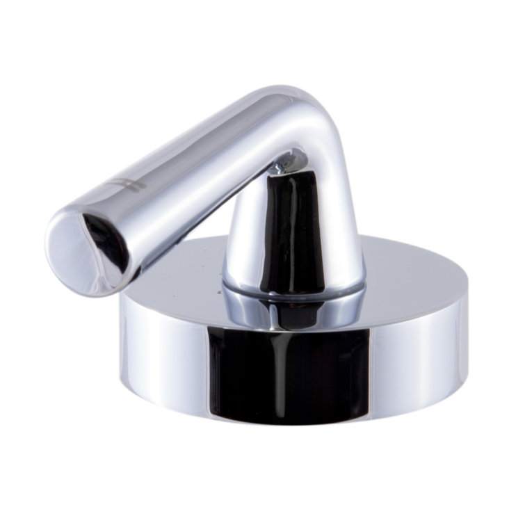 Polished Chrome Cone Waterfall Widespread Bathroom Faucet