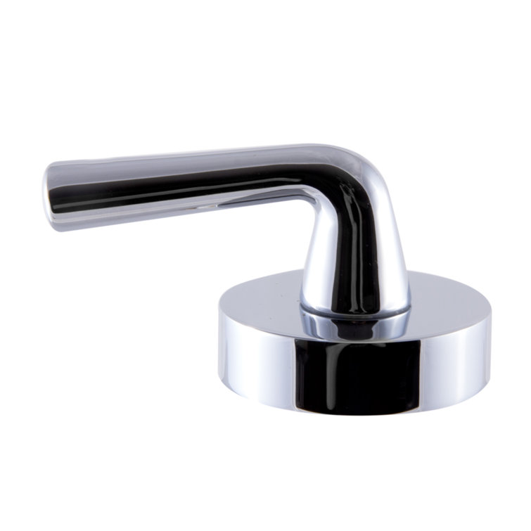 Polished Chrome Cone Waterfall Widespread Bathroom Faucet