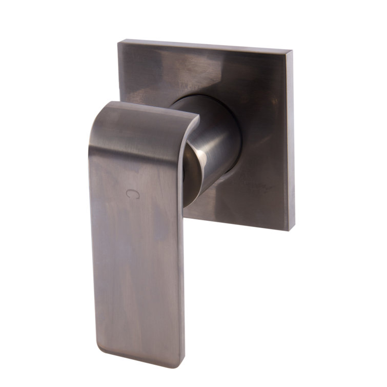 ALFI 12.63'' Brushed Nickel Modern Waterfall Wall Mounted Faucet