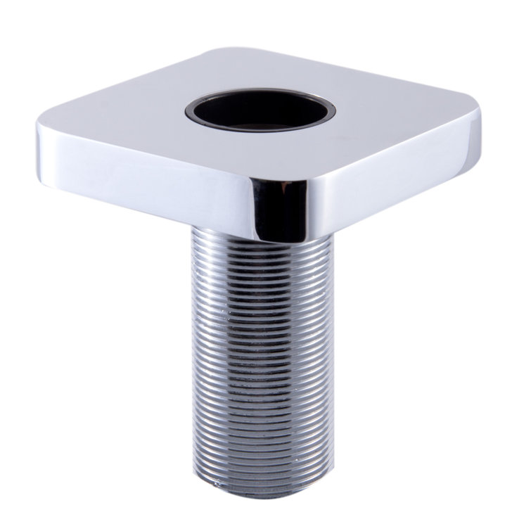 Polished Chrome Modern Deck Mounted Tub Faucet with Hand Shower