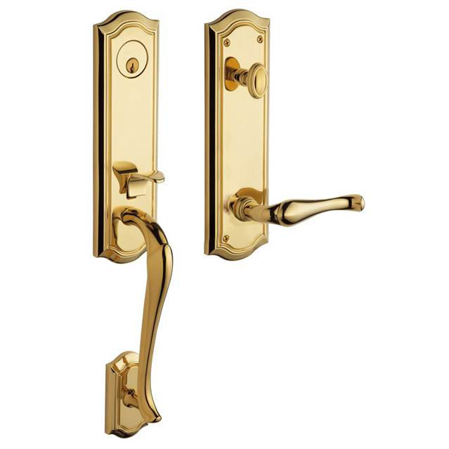 Bethpage Lifetime Polished Brass Left-Handed Handleset