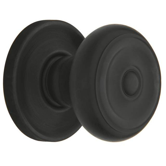 Oil Rubbed Bronze Double Dummy Door Knob Set