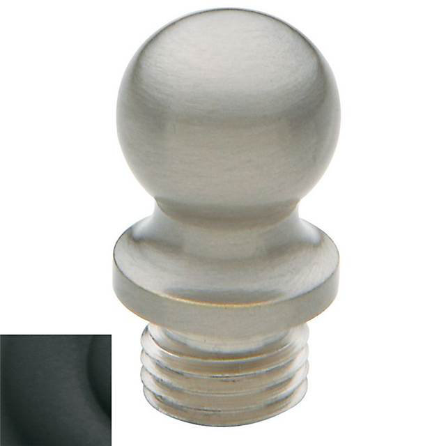 Satin Black Ball Tip Finial for Square Corner Hinge