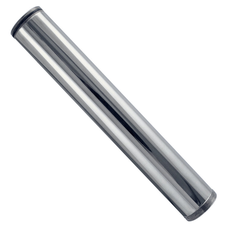 Polished Chrome Brass Threaded Lavatory Sink Drain Extension