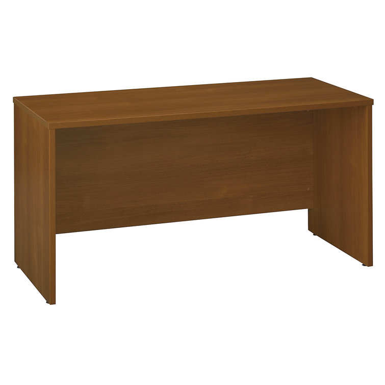 Hansen Cherry 60W Credenza Desk with Drawer and Filing Cabinet