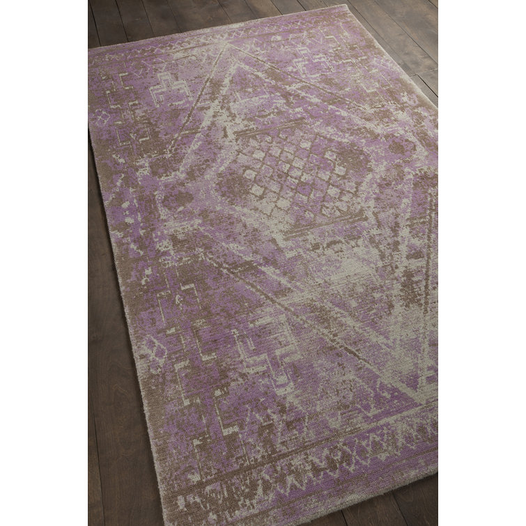 Hand-Tufted Multicolor Wool 5' x 7' Rectangular Rug