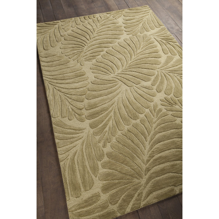 Ivory Elegance Hand-Tufted Wool Rectangular Area Rug 7'9" x 10'6"
