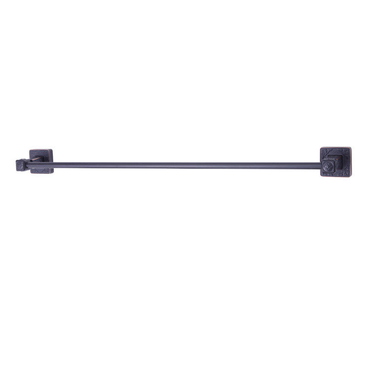 24-Inch Oil Rubbed Bronze Wall Mounted Towel Bar