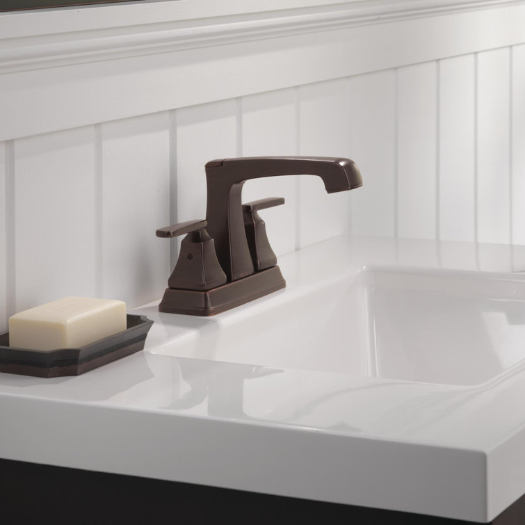 Ashlyn Oil-Rubbed Bronze 2-Handle Centerset Bathroom Faucet
