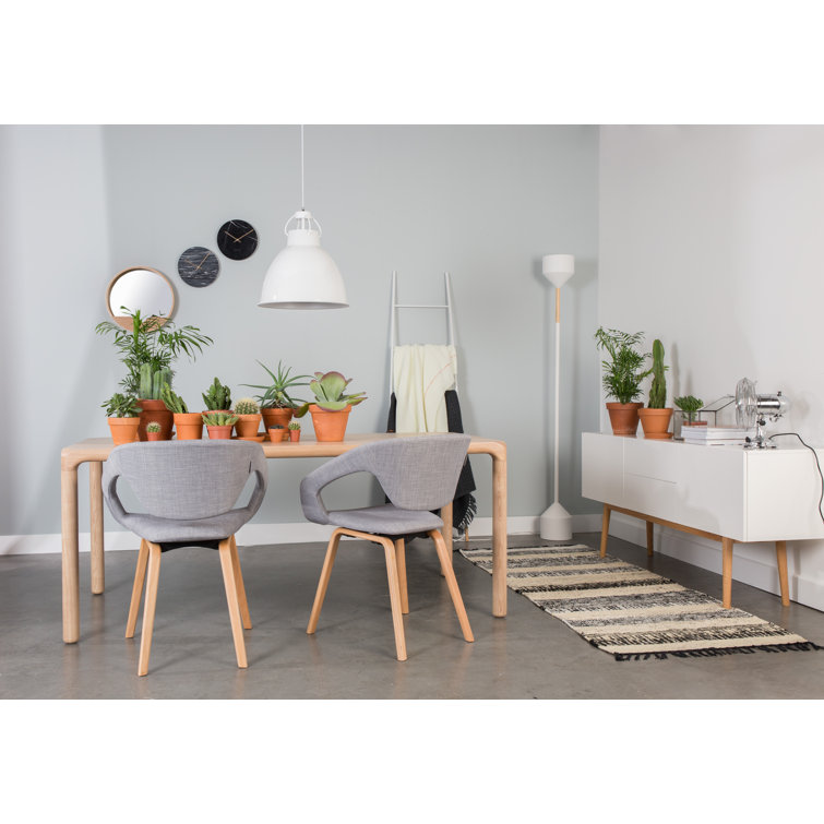 Tall White Solid Wood Magazine Rack