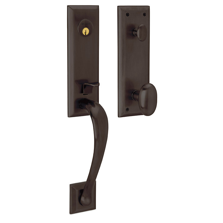 Venetian Bronze Solid Brass Right Hand Dummy Handleset