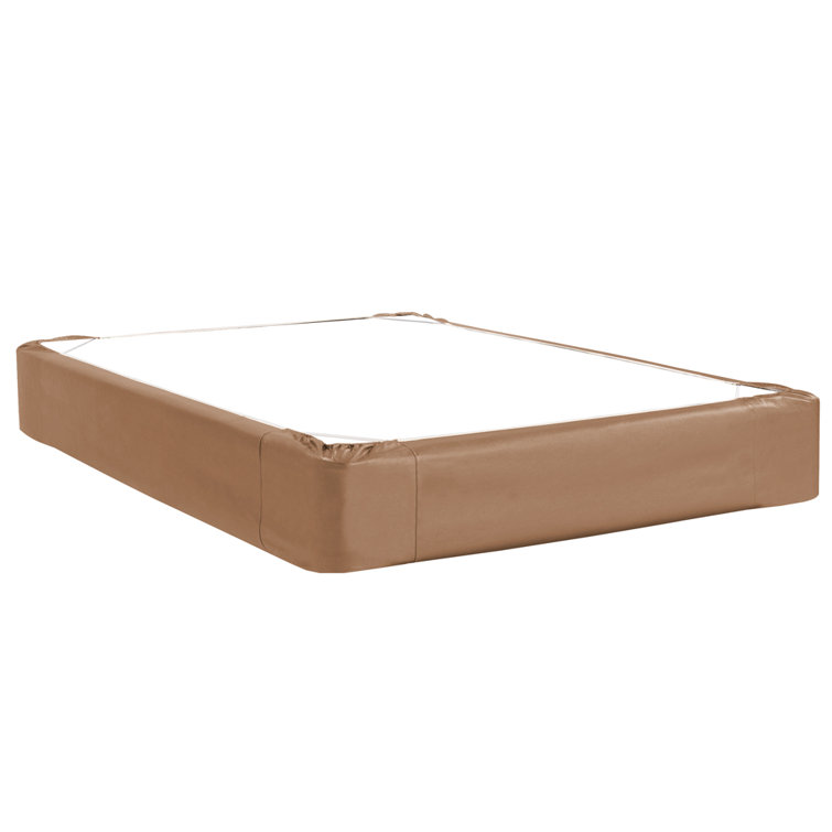 Avanti Pecan Queen Polyester Box Spring Cover