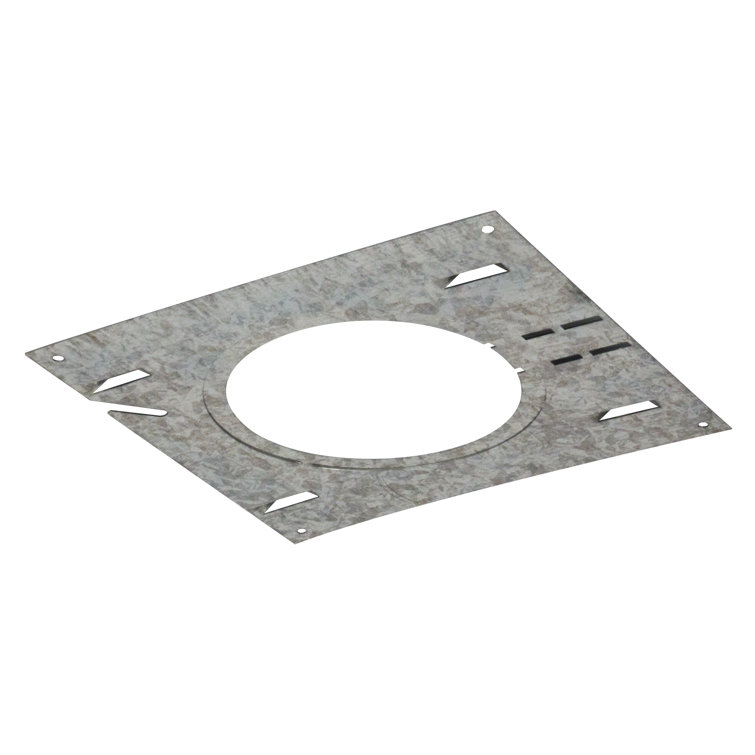 Bazz 7" Round Plaster Frame Ceiling Fixture Accessory