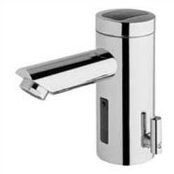 Solar Powered Chrome Commercial Bathroom Faucet