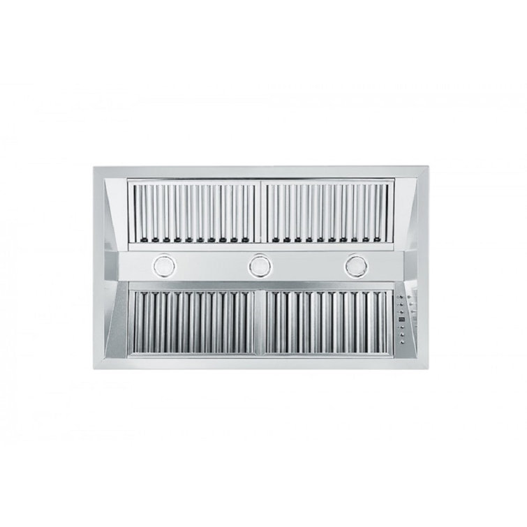 28" Brushed Stainless Steel Ducted Insert Range Hood