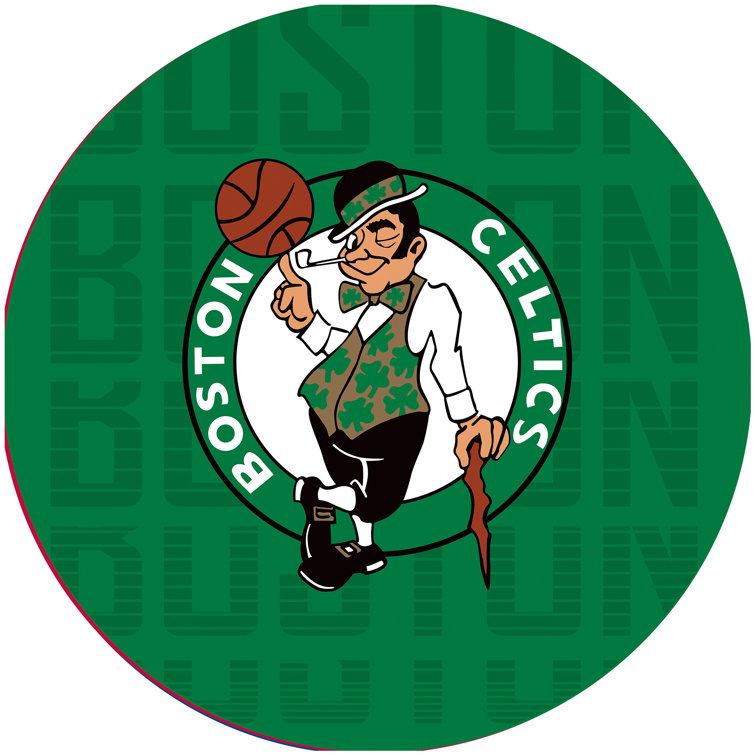 Boston Celtics Green Swivel Bar Stool with Metal Frame