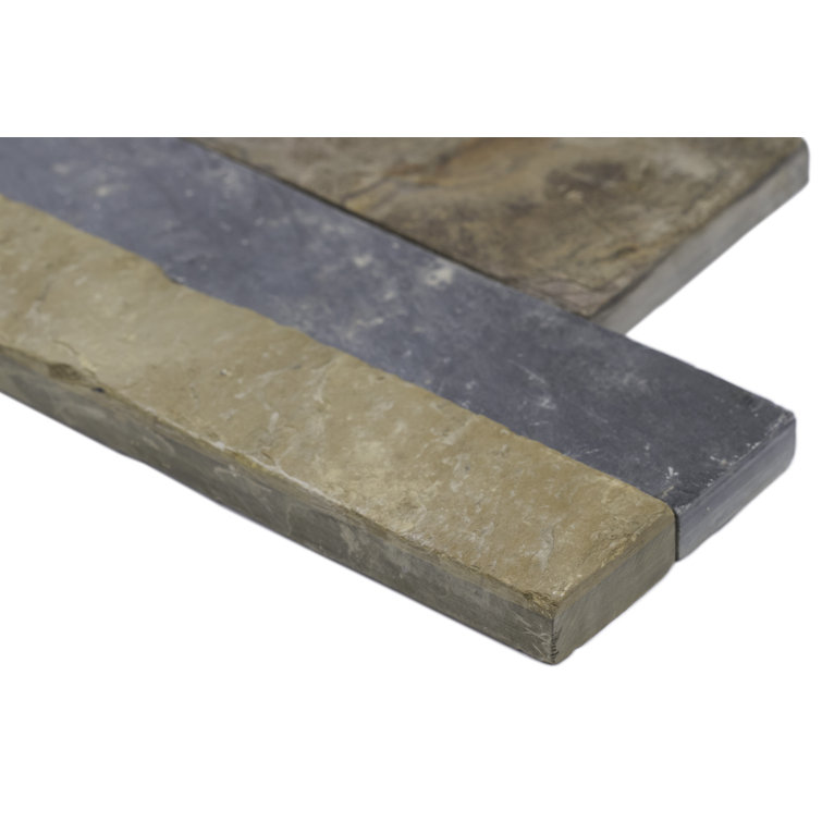 Rustic Gold Natural Stone Ledger Panel Wall Tile