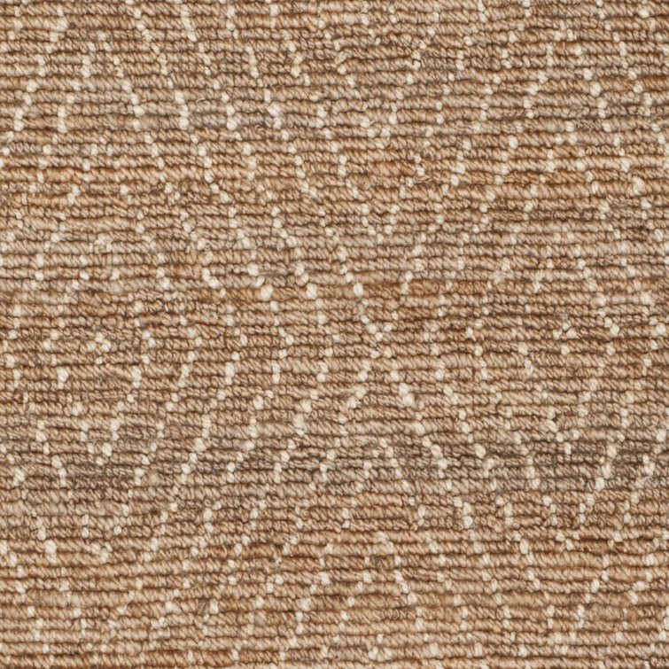 Hand-Knotted Natural Ivory Wool Bohemian Area Rug 2' x 3'
