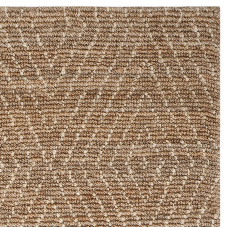 Hand-Knotted Natural Ivory Wool Bohemian Area Rug 2' x 3'