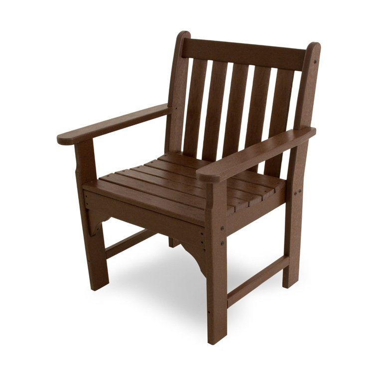 Vineyard Mahogany Recycled Plastic Garden Arm Chair