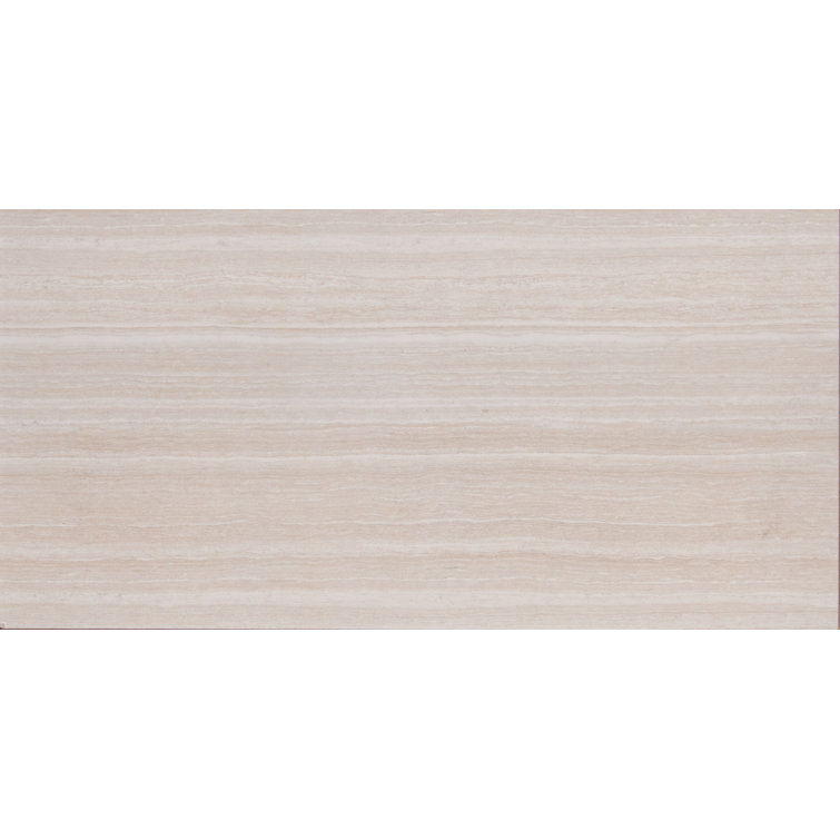 Charisma White 12" x 24" Matte Glazed Ceramic Tile