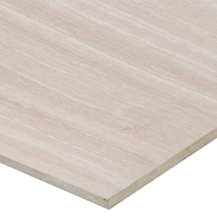 Charisma White 12" x 24" Matte Glazed Ceramic Tile