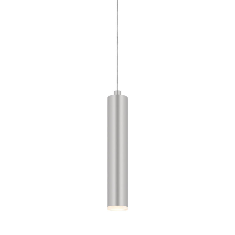 Valdez Bright Satin Aluminum Mini LED Pendant, Energy Star Certified