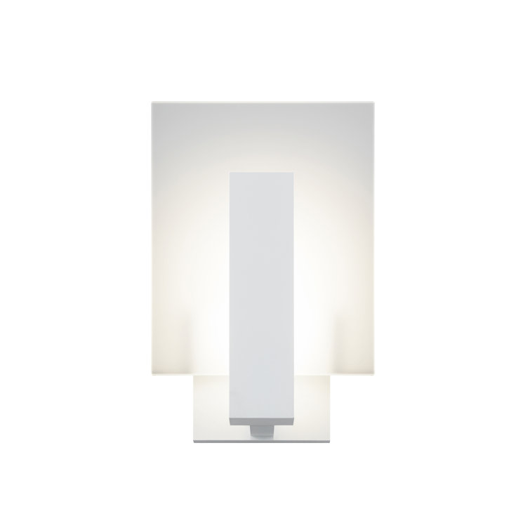 Bronze and White Dimmable LED Wall Sconce