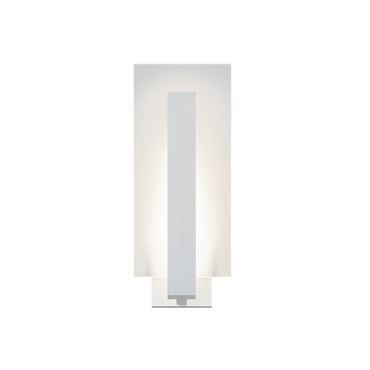 Midtown 16'' Bronze and White LED Outdoor Wall Sconce