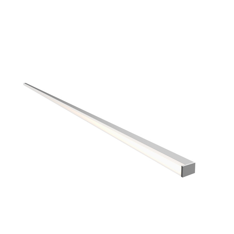 Stix Plus 60'' Bright Satin Aluminum Dimmable LED Bath Bar
