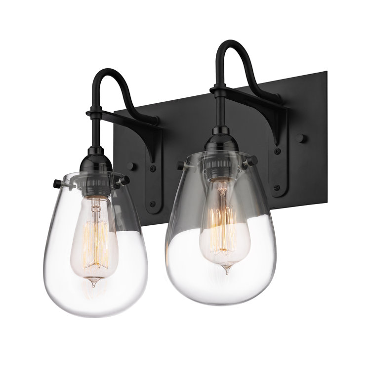 Chelsea Modern 15" Black Dimmable Vanity Light