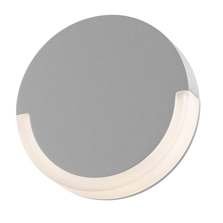 Gwenno Bronze 6" Dimmable LED Circular Flush Mount