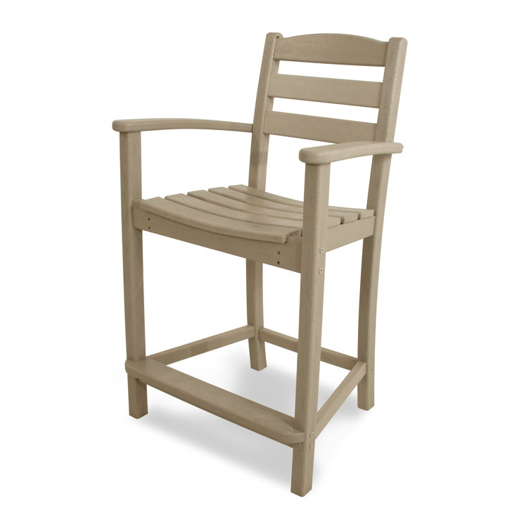 Sand Polywood 41" Dining Chair with Armrests