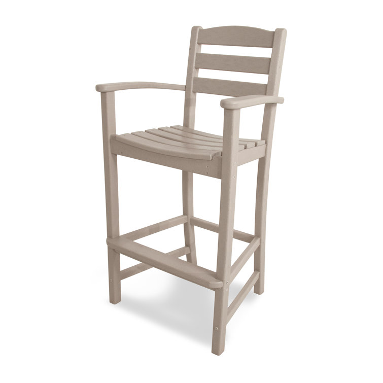 Sand Polywood 41" Dining Chair with Armrests