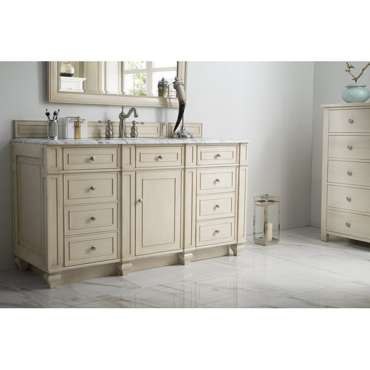 Bristol 60" Dark Wood Single Bathroom Vanity