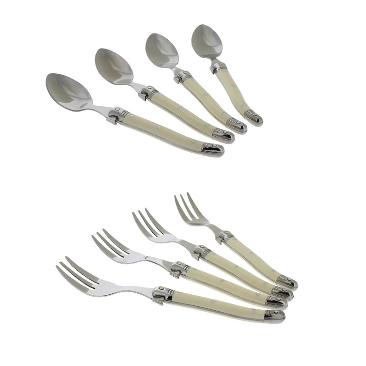 Laguiole 8 - Piece Stainless Steel Flatware Set - Service for 4