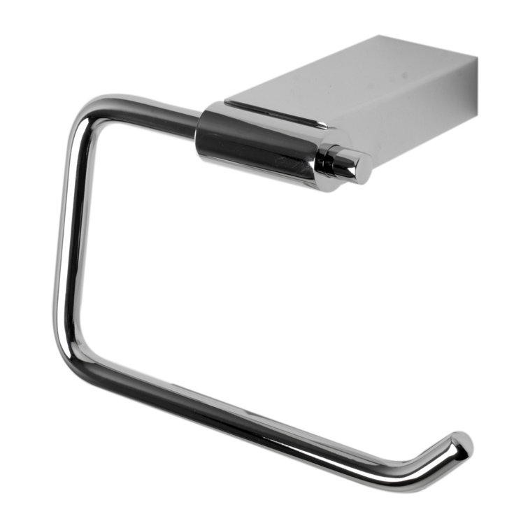 Polished Chrome 6-Piece Modern Bathroom Accessory Set
