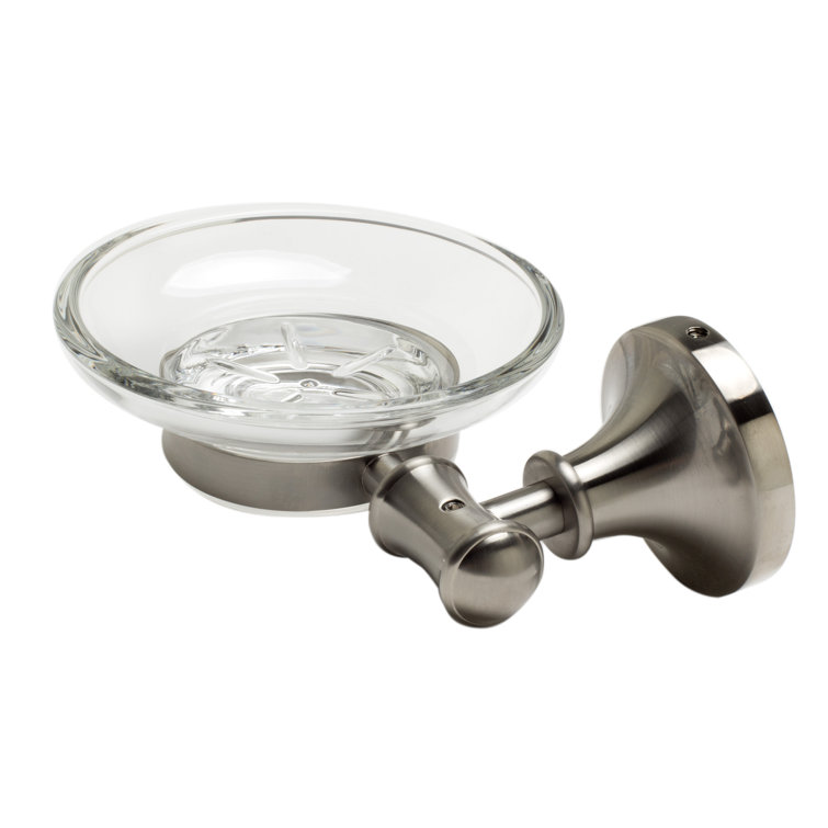 Brushed Nickel 6-Piece Metal Bathroom Accessory Set
