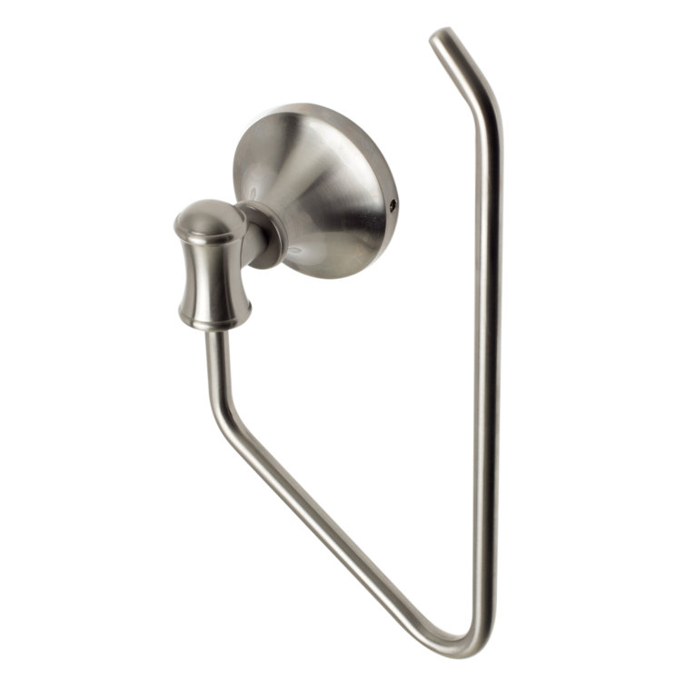 Brushed Nickel 6-Piece Metal Bathroom Accessory Set