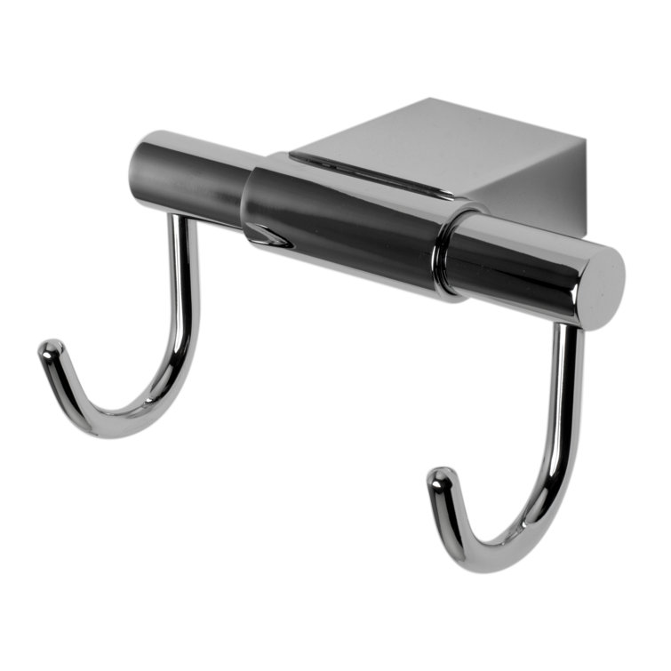 Polished Chrome 6-Piece Modern Bathroom Accessory Set