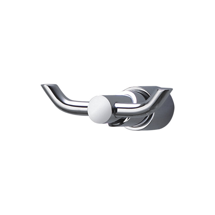 Polished Chrome 6-Piece Modern Bathroom Accessory Set
